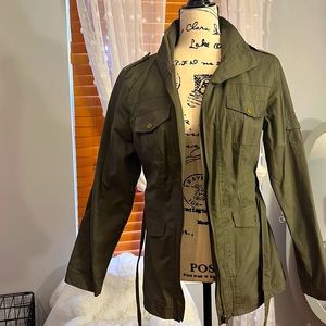Army green jacket